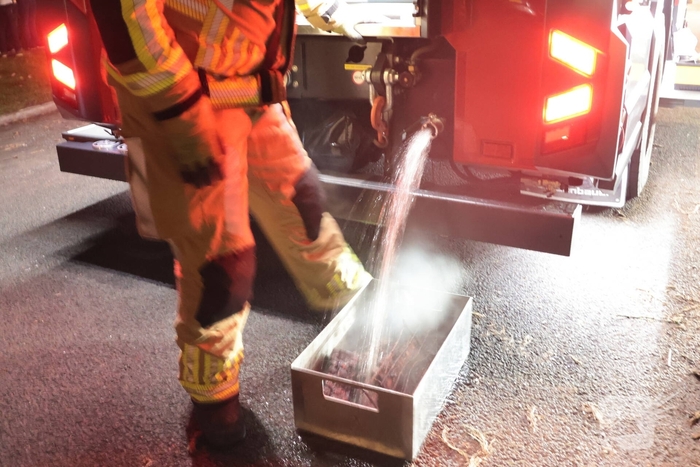 Brand in schoorsteen veroorzaakt opschudding