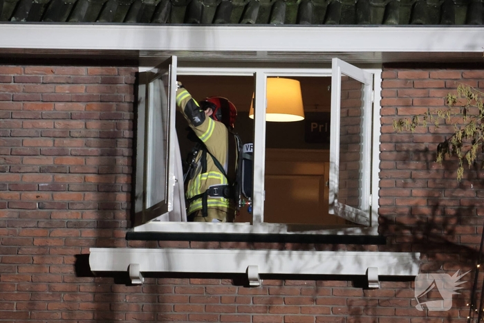 Brand in schoorsteen veroorzaakt opschudding