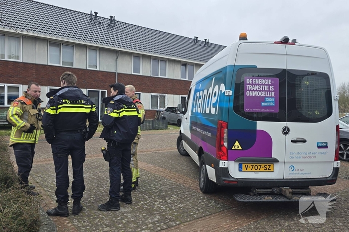 Gaslek zorgt voor ontruiming van woning