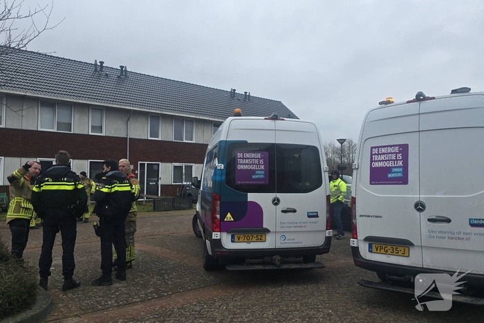 Gaslek zorgt voor ontruiming van woning