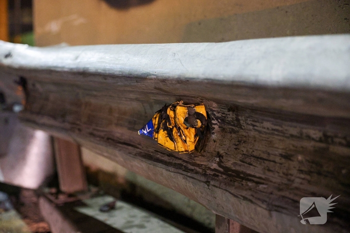 Auto vliegt uit de bocht op snelweg