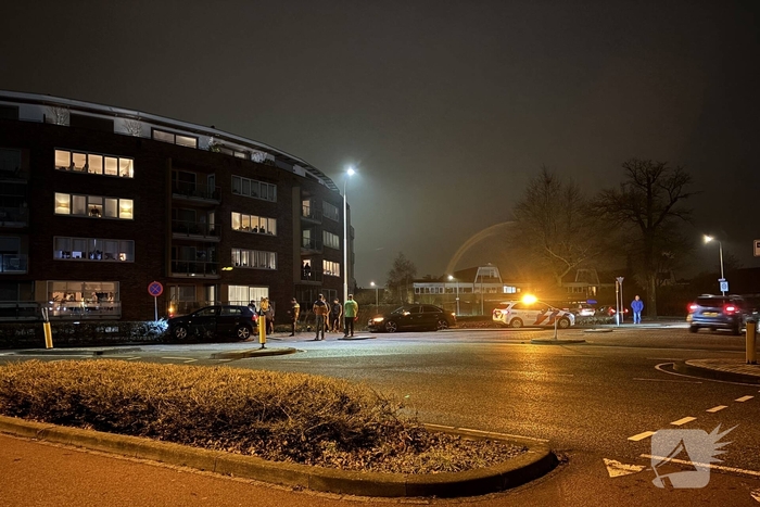 Auto komt in struiken tot stilstand