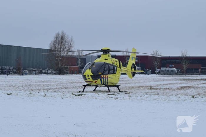Traumahelikopter ingeschakeld na incident