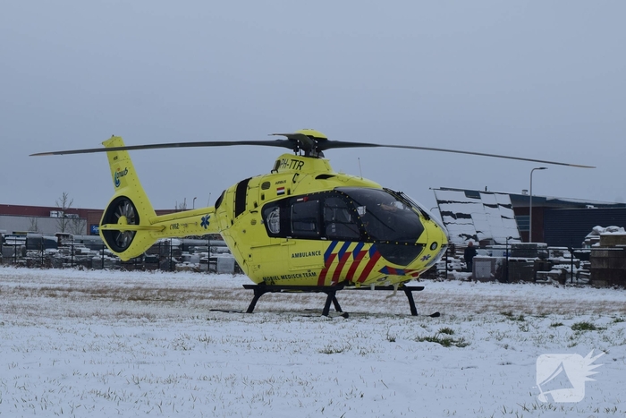 Traumahelikopter ingeschakeld na incident