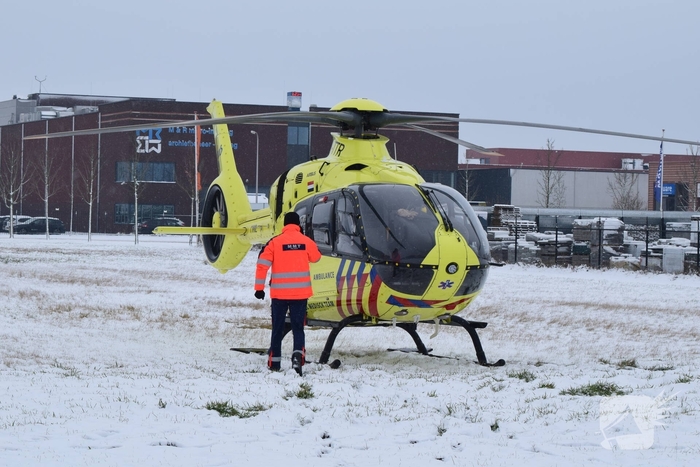 Traumahelikopter ingeschakeld na incident