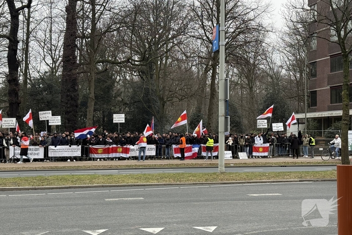Demonstratie voor Jezidi's in Den Haag