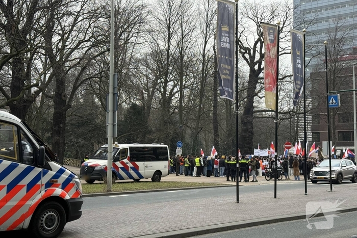 Demonstratie voor Jezidi's in Den Haag