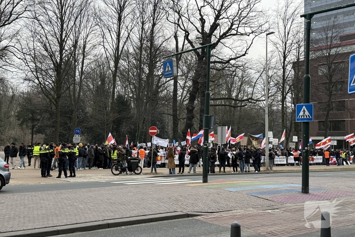 Demonstratie voor Jezidi's in Den Haag