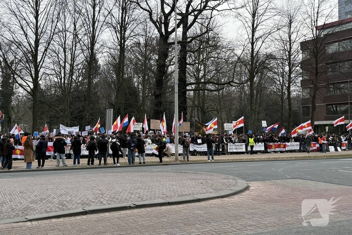Demonstratie voor Jezidi's in Den Haag