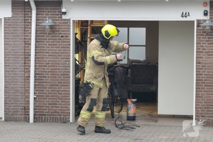Brandweer ingeschakeld bij waterlek