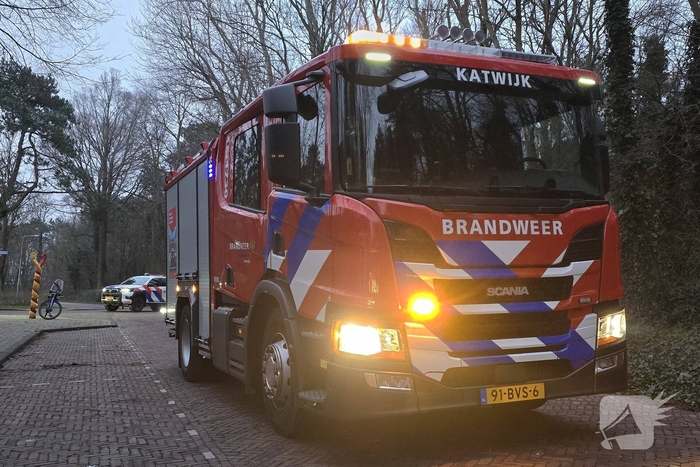 Geen vlammen of rook bij voertuigbrand