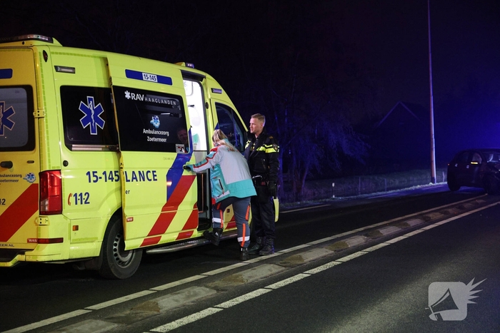 Twee bestuurders gewond bij aanrijding