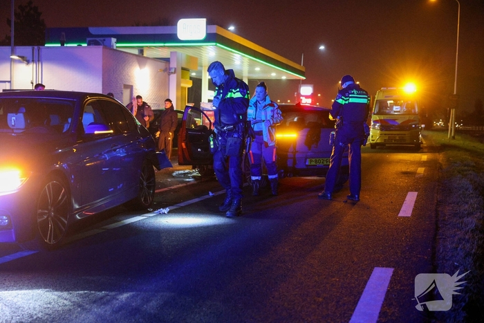 Twee bestuurders gewond bij aanrijding