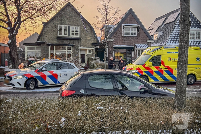 Gladheid veroorzaakt ongeval met oudere man