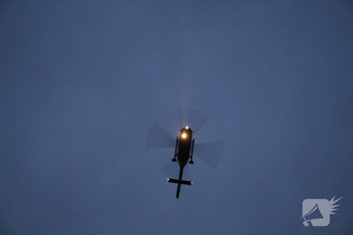 Brand in flatwoning leidt tot grote brandbestrijding