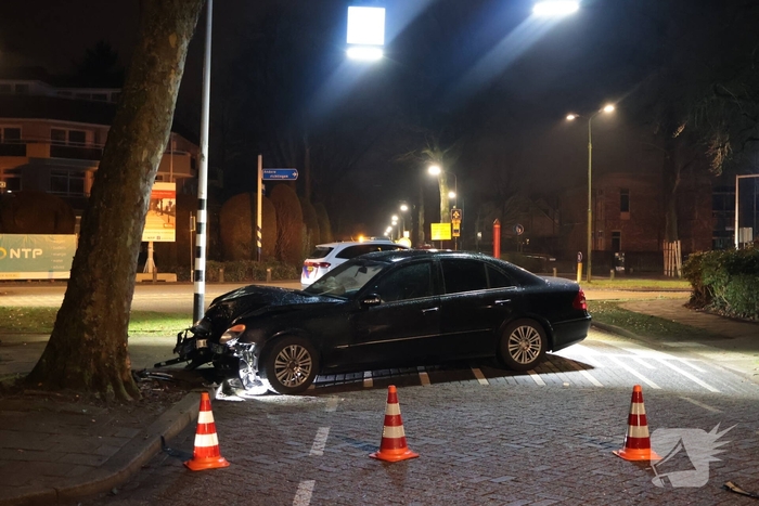 Eenzijdig ongeval leidt tot aanhouding bestuurder