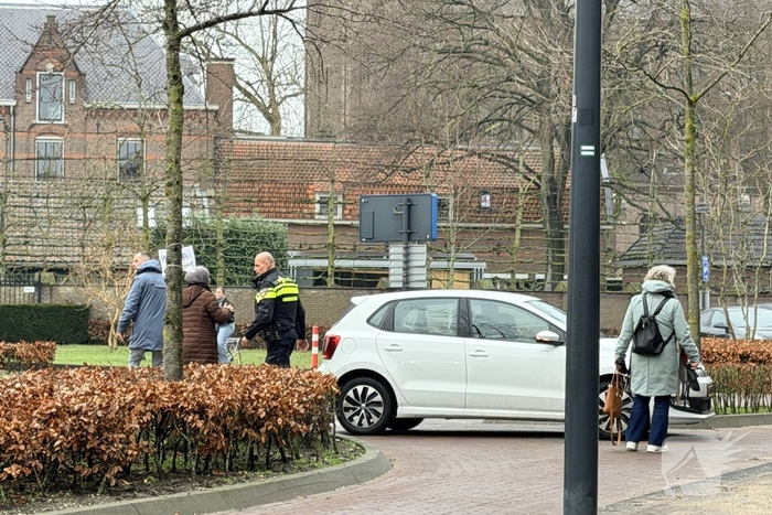 Auto botst op fietser tijdens ongeval