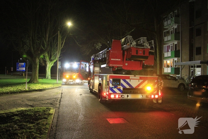 Brandweer redt bewoners na vergeten sleutel