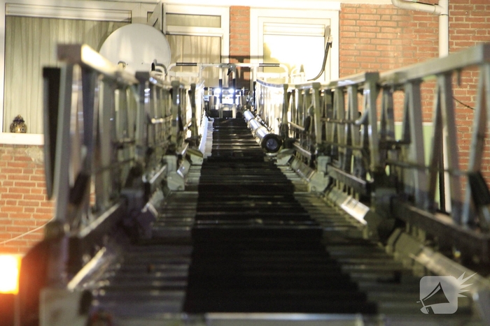 Brandweer redt bewoners na vergeten sleutel