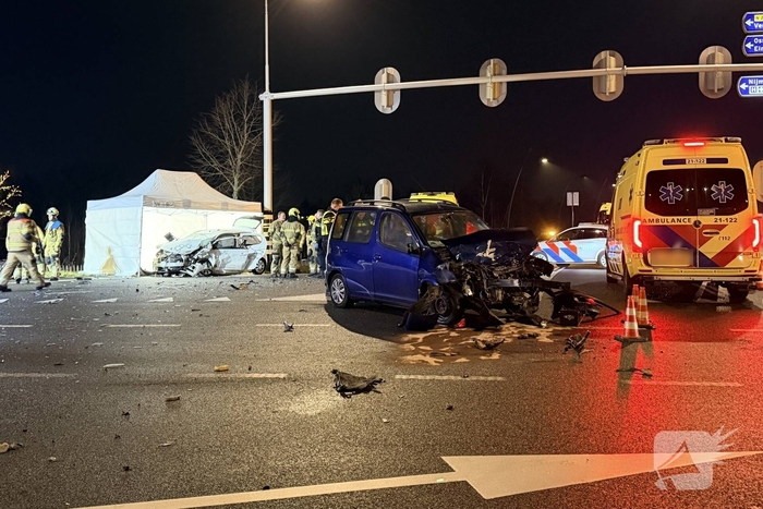 Dodelijk ongeval leidt tot wegafsluiting
