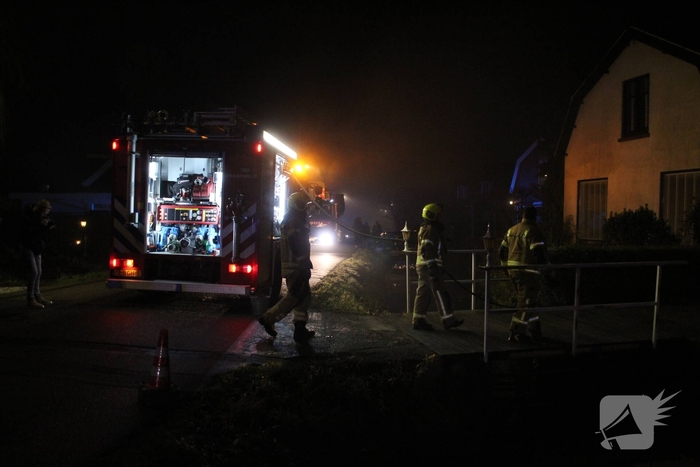 Schoorsteenbrand in woning onder controle