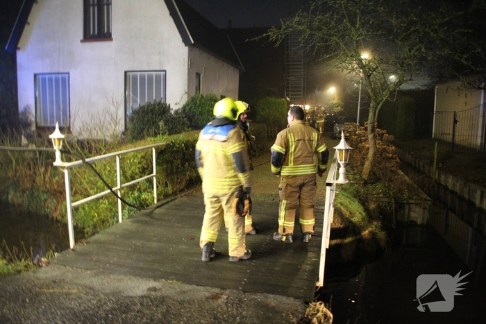 Schoorsteenbrand in woning onder controle