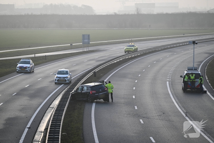 Man overleden na aanrijding door politieauto