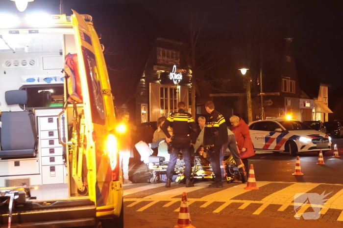 Voetganger gewond bij aanrijding met auto