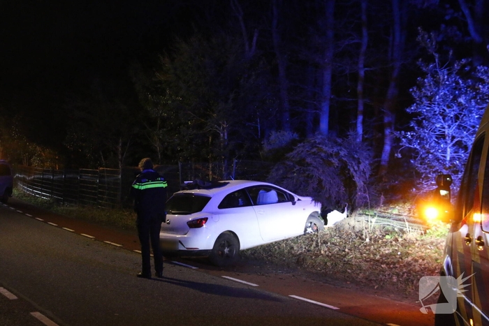 Persoon gewond bij ongeval met auto