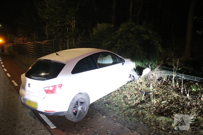 Persoon gewond bij ongeval met auto