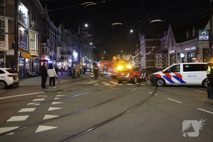 Rookontwikkeling door brand in fastfoodrestaurant