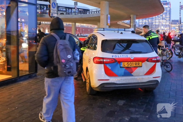 Steekincident bij centraal station