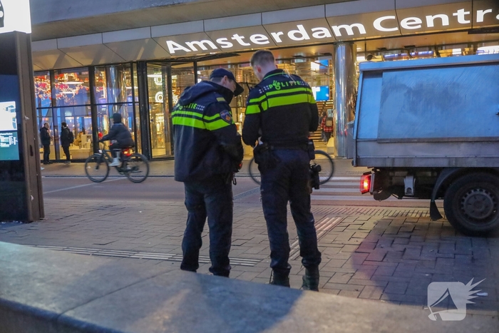Steekincident bij centraal station