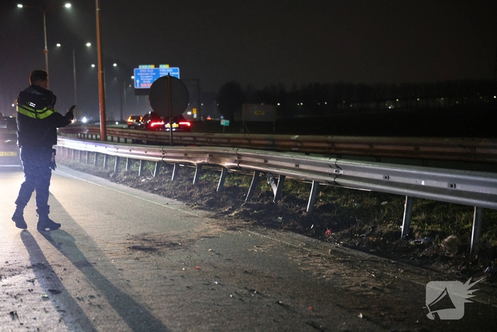 Bestuurder gewond na eenzijdig ongeval