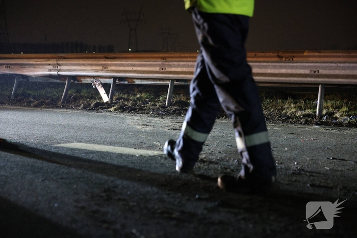 Bestuurder gewond na eenzijdig ongeval