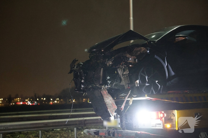 Bestuurder gewond na eenzijdig ongeval