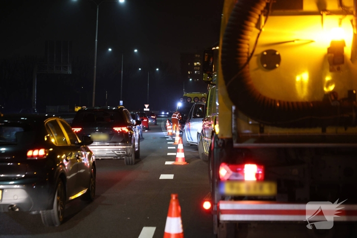 Bestuurder gewond na eenzijdig ongeval
