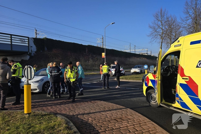 Voertuigen afgesleept na ongeluk