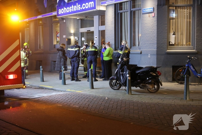 Hulpdiensten snel ter plaatse bij gebouwbrand