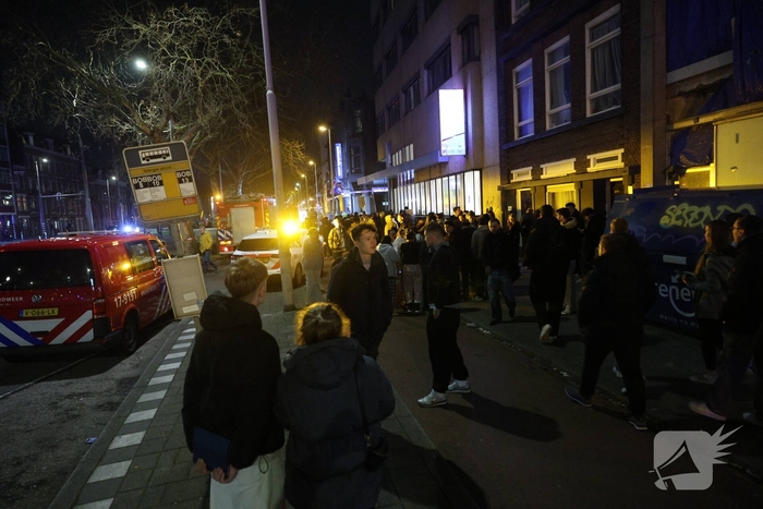 Hulpdiensten snel ter plaatse bij gebouwbrand