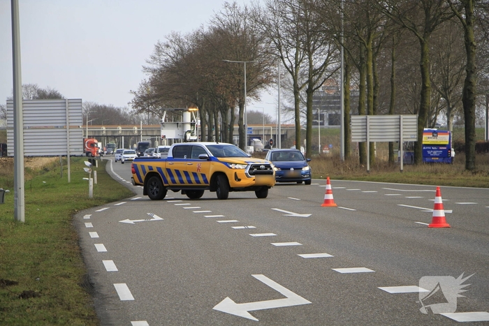 Vrachtwagenstoring veroorzaakt lichte verkeershinder