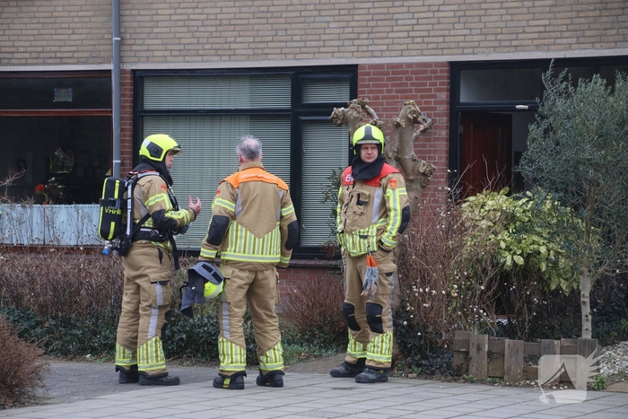 Bakpapier in oven leidt tot woningbrand