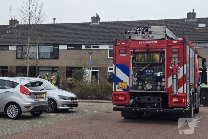 Bakpapier in oven leidt tot woningbrand