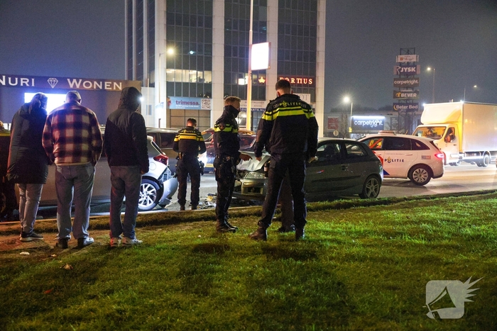 Kettingbotsing onder invloed leidt tot aanhouding