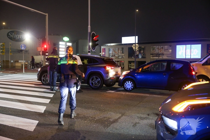 Kettingbotsing onder invloed leidt tot aanhouding