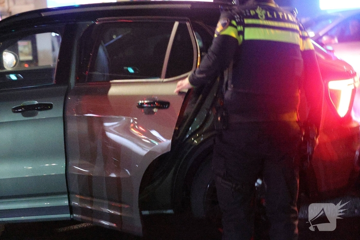 Kettingbotsing onder invloed leidt tot aanhouding