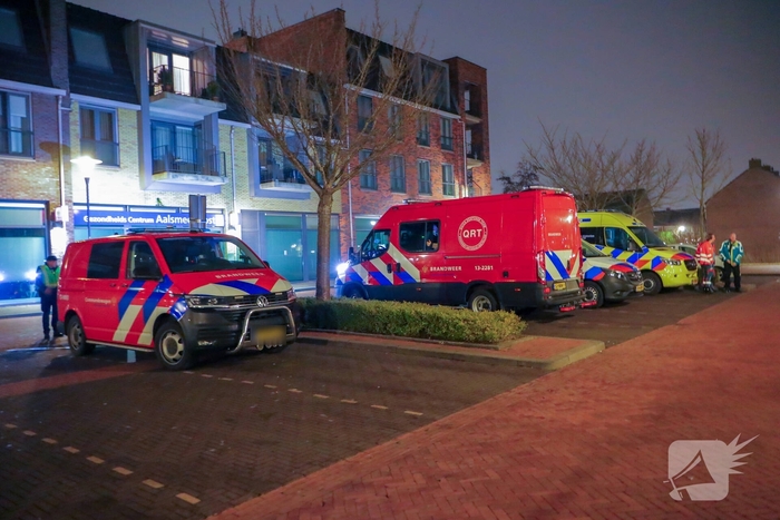 Hulpdiensten aanwezig bij incident