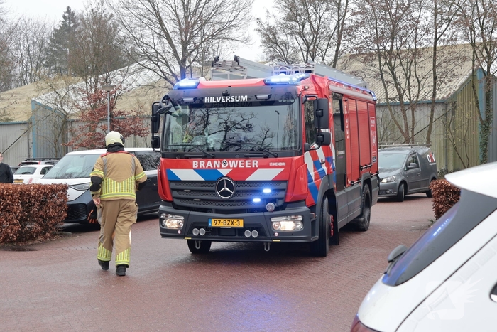 Brand in afvalcontainer bij hockeyvereniging