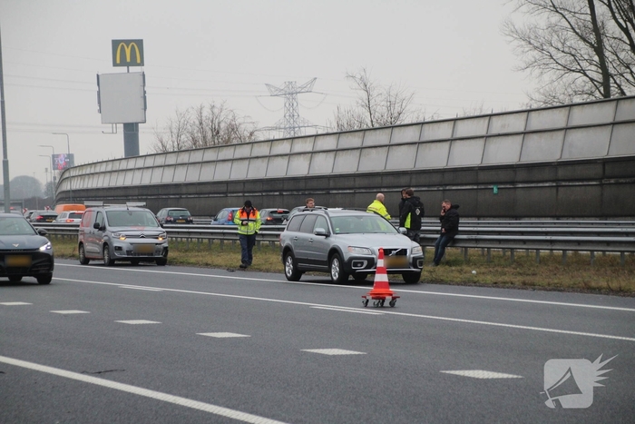Ongeval leidt tot verkeershinder en vertraging