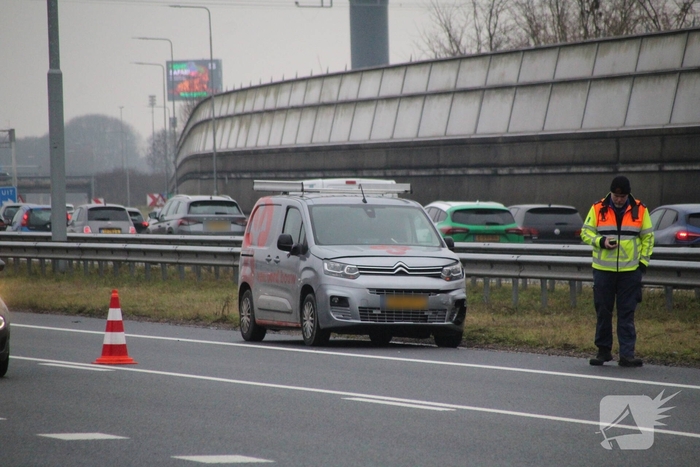 Ongeval leidt tot verkeershinder en vertraging